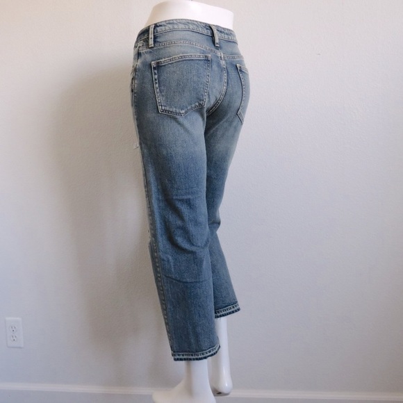 Silver Jeans Co Women Distressed Frisco Vintage Wide-Leg Size W24 L26 NWOT - Picture 2 of 2